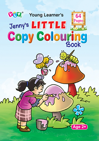 Jenny's Little Copy Colouring Book